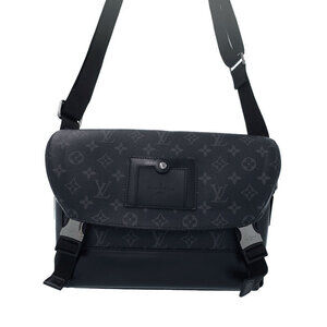 Louis Vuitton Monogram Eclipse Black Messenger Voyage Shoulder Bag